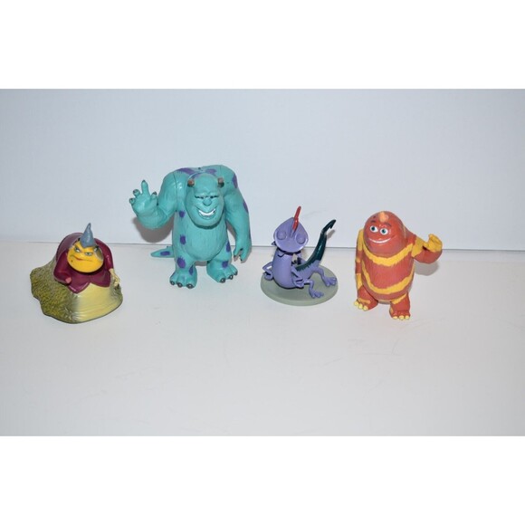 Disney Pixar Monsters Inc University Figures Playset Cake Toppers PVC 4pc - Picture 8 of 8